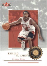 2000-01 Fleer Authority #139 Khalid El-Amin /650 BULLS S29713