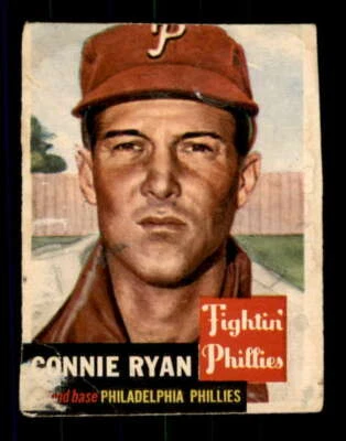 1953 Topps #102 Connie Ryan POOR Phillies DP 533636 - Image 1 of 2