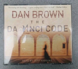 Dan Brown The Da Vinci Code 5 CD Audiobooks Jeff Harding Abridged 6hrs 40mins - Picture 1 of 15