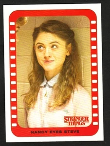 STRANGER THINGS SEASON 1 SCENE INSERT STICKER 8 NANCY EYES STEVE - Bild 1 von 1