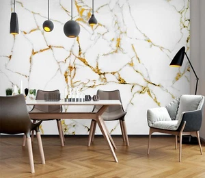 3D White Marble KE1250 Jesus Religion God Wallpaper Mural Self-adhesive US Bea - Picture 1 of 11