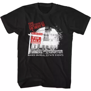 Camiseta para hombre Amityville película de terror reducida a la venta no embrujada compra ahora - Imagen 1 de 3