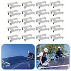 Earth Plate Grounding Clip Stainless Steel Material 20pcs Set for PV Panels