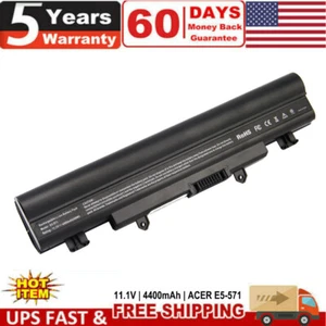 AL14A32 Battery for Acer Aspire E1-571 E5-471 E5-511 E5-571P E5-572G Notebook PC - Picture 1 of 13