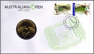 2005: Australian Open Tennis - RAM $5 PNC - Bild 1 von 1