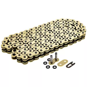 NICHE Gold 520 X-Ring Chain 114 Links With Connecting Master Link Motorcycle - Picture 1 of 8