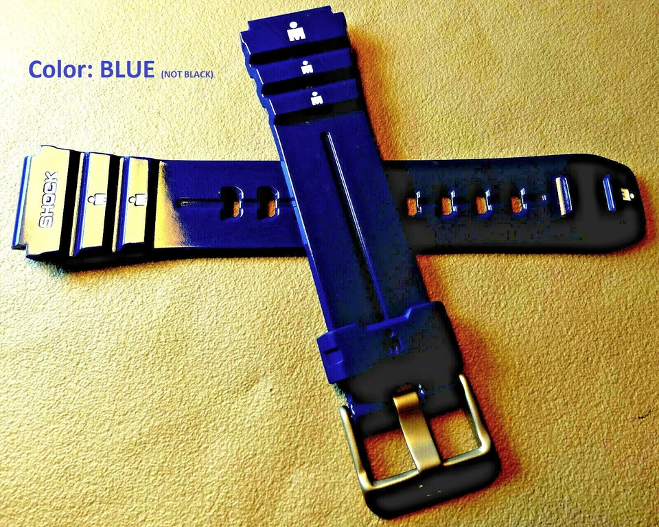 BLUE Timex Ironman Triathlon Shock T5K476 Classic 30 Lap 18mmSport Watch Band - Image 1 of 4