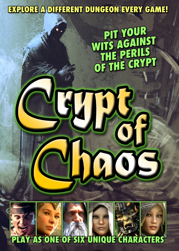 Crypt of Chaos Tabletop Card & Board Game - Brand New from Crystal Dagger Games - Image 1 of 4