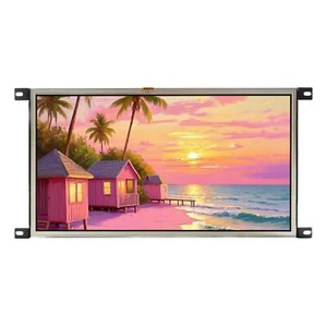 15,6 Zoll 1920 x 1080 resistiver Touch LCD Monitor HD DVI VGA LCD Eingang - Bild 1 von 9
