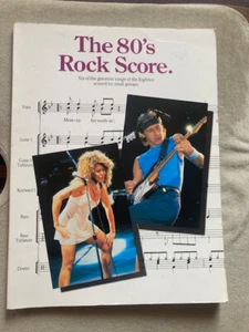 Cancionero: partitura de rock de los 80. 6 canciones anotadas para grupos pequeños - Imagen 1 de 1