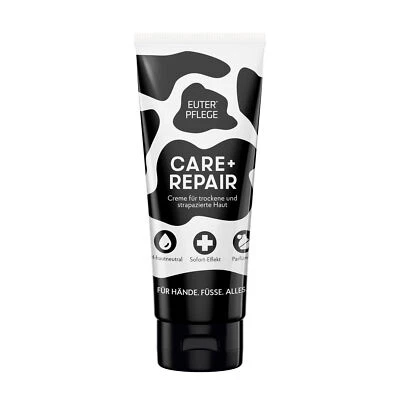 EUTERPFLEGE Care+Repair 200ml, Creme für trockene Haut, Handcreme ohne Parfüm - Bild 1 von 4