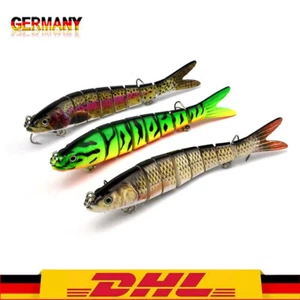 3x Wobbler Köder Spinner Angelköder Raubfisch mehrteilig für Hecht Zander Barsch - Bild 1 von 7