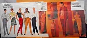 2 Pantaloni corti vintage Vogue Motivi 2946 20-24 #2673 camicia abito top canotta 18-22 - Foto 1 di 7