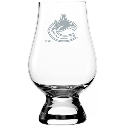 Vancouver Canucks 6oz. Glencairn Whiskey Glass Cover