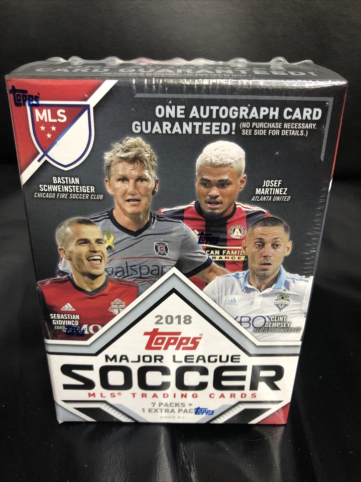 2018 Topps Major League Soccer Blaster Box. 8 Packs Per Box.~1 Guaranteed Auto - Image 1 of 4