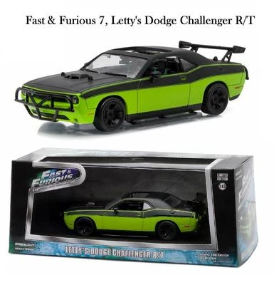 GREENLIGHT FAST & FURIOUS 7 LETTY'S 2014 DODGE CHALLENGER DIECAST CAR 1:43 86230 - Image 1 of 4