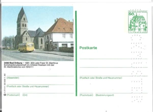 P 130 Picture Postcard Print Sample 50 Pfennig B&S Bad Driburg H7/111 - Picture 1 of 1