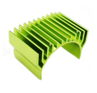 Aluminum 540 550 Motor Heatsink 1/10 RC Car Truck Buggy Install 40*40 CoolingFan - Image 1 of 4