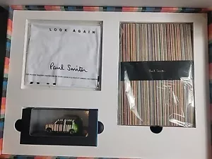 PAUL SMITH + HORNBY HOBBIES Streifen Mini Modell Druckguss Auto Journal Geschenkbox Set - Bild 1 von 8