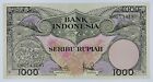 Indonesia Banknotes 1000 1.000 Rupiah 1959 (UNC) - P.71