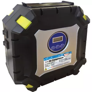 Portable Tyre Air Compressor with Light for Cars, 4x4s, Vans, Motorcycles, Bicyc - Picture 1 of 1