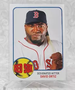 2022 TBT #33 Topps 1976 Topps Football #99 David Ortiz Boston Red Sox - Picture 1 of 2