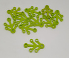 LEGO Plante : 10x Feuilles 4 x 3 - Rf 2423 vert citron - Set 71741 31065 41078