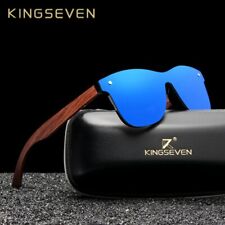 KINGSEVEN Natural Wooden Men Sunglasses Polarized Fashion Original UV Protection