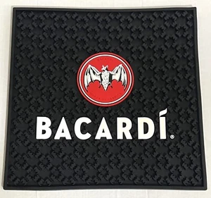 Bacardi 17"x 17" Gummi Service Wartestation Überlauf Bar Matte (nie benutzt) - Bild 1 von 12