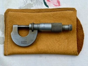 Bügelmessschraube Mikrometerschraube 0 - 15 mm mit Ratsche u. Feststellschraube - Bild 1 von 1