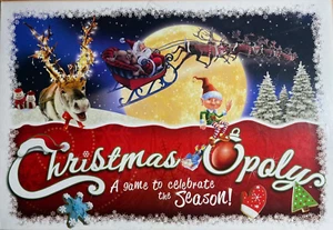Christmas Opoly Board Game  Late for the Sky 100% Complete PERFECT! SEALED MONEY - Picture 1 of 2