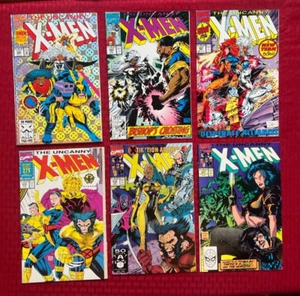 Uncanny X-Men lot #267, 272, 275, 281, 283, 300 1990 Marvel 300 VF others VF/NM - Picture 1 of 17