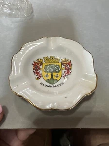 Vintage Baumholder West Germany Ashtray/ Trinket Dish Goldstein 4 In - Picture 1 of 4