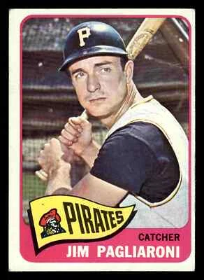 1965 Topps Jim Pagliaroni #265 - Pittsburgh Pirates - Image 1 of 2
