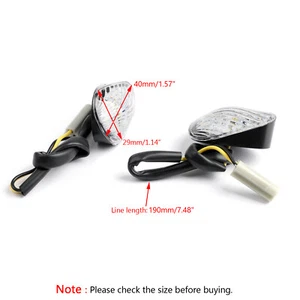 Klare Flushing Indicator für Yamaha YZF-R6 03-16 YZF-R1 02-08 R6S 2006-2009 - Picture 1 of 7