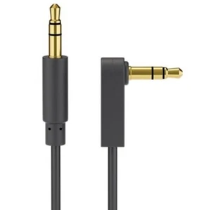 Audiokabel Klinkenkabel AUX Kabel Winkelstecker 3.5 mm 1.5 m - Bild 1 von 1