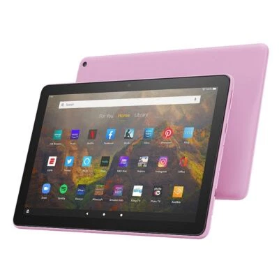 Amazon - Fire HD 10 â€“ 10.1â€? â€“ Tablet â€“ 32 GB - Lavender - Image 1 of 3