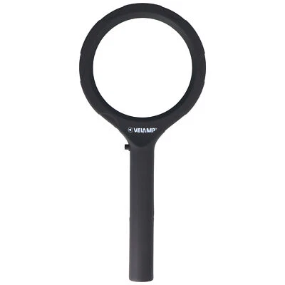 VELAMP Lupe mit LED-Beleuchtung und 3fach Vergrößerung mit 12 LEDs, IN287, ideal geeign