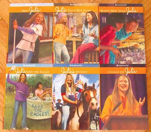 Lot 1-6 American Girl JULIE Books 1974 Megan McDonald L2 - Imagen 1 de 1