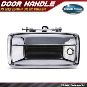 Tailgate Chrome Handle for Chevrolet Silverado 1500 2014-2015 Silverado 2500 HD - Picture 1 of 9