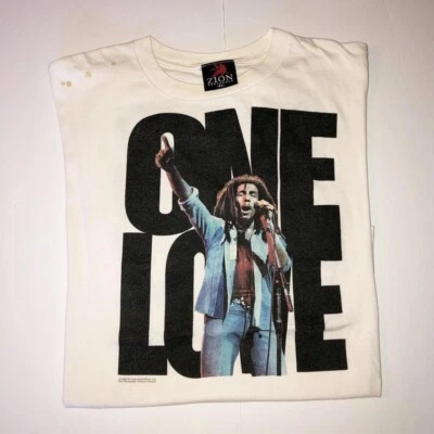 Camisa One Love Bob Marley 1999 vintage Foto 1 de 3