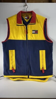 Chaleco Tommy Hilfiger Vintage - Para Hombre Mediano (M) - Colorway Clásico - Amarillo Foto 1 de 4