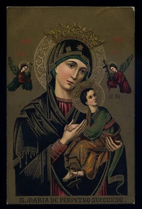 alte AK RELIGIÖSE MADONNA DER EWIGEN HILFE - Bild 1 von 2