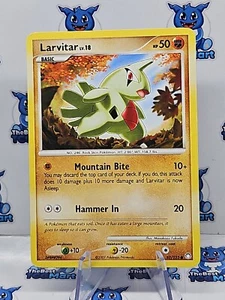 Larvitar - 87/123 - Pokemon Mysterious Treasures LP  - Picture 1 of 2