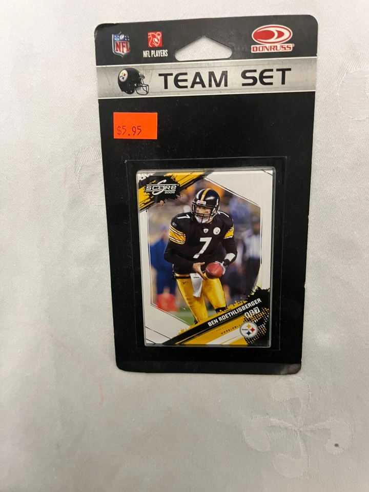 2009 score football pittsburgh steelers team set - Image 1 of 1