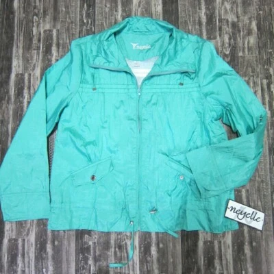 Chaqueta de playa/barco con caparazón para mujer con forro de malla, resistente al agua/viento, mediana Foto 1 de 4