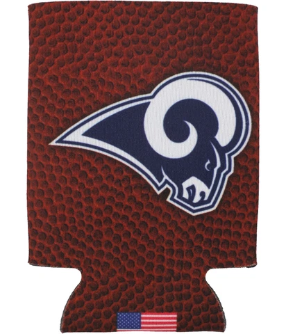 WinCraft Unisex LA Rams Can Cooler Souvenir, Brown Cover