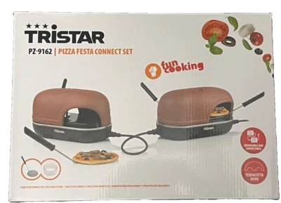 Tristar PZ-9162  Tristar Pizza Festa Gourmet Connect/Gourmet-Set/ Mini Pizzaofen - Bild 1 von 2