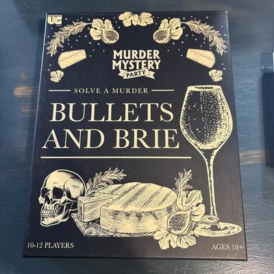 Juego de fiesta misteriosa asesinato balas y brie, sin usar Foto 1 de 2