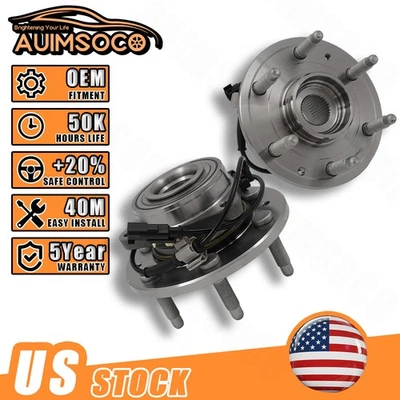 For Chevrolet Equinox 2010-2016 2017 512440 (2) Wheel Hub Bearings Assembly Rear — 第 1/4 张图片